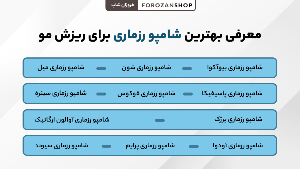معرفی بهترین شامپو رزماری برای کاهش ریزش مو و تقویت رشد مو