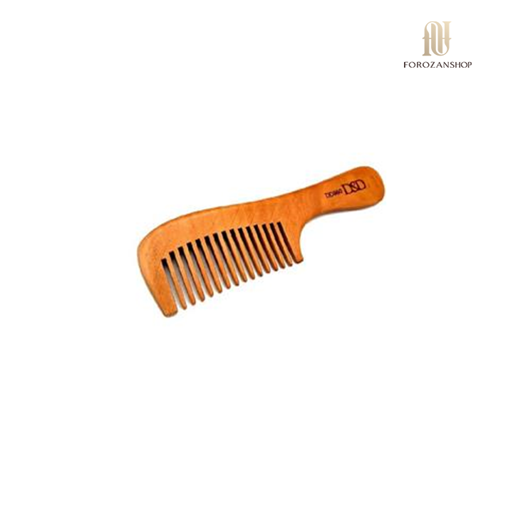 شانه D860 چوبي دندانه درشتDSD