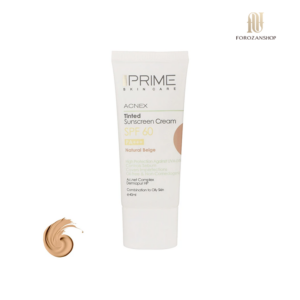 ضد آفتاب spf60 بژ طبیعی پرایم